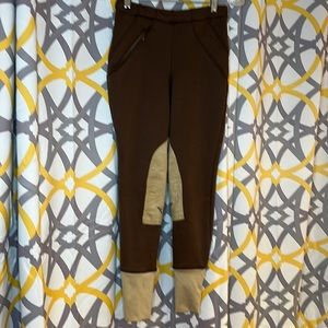 Tuffrider Equestrian Pants Ladies Chaps for Horseback Riding Chcoloate Size 26